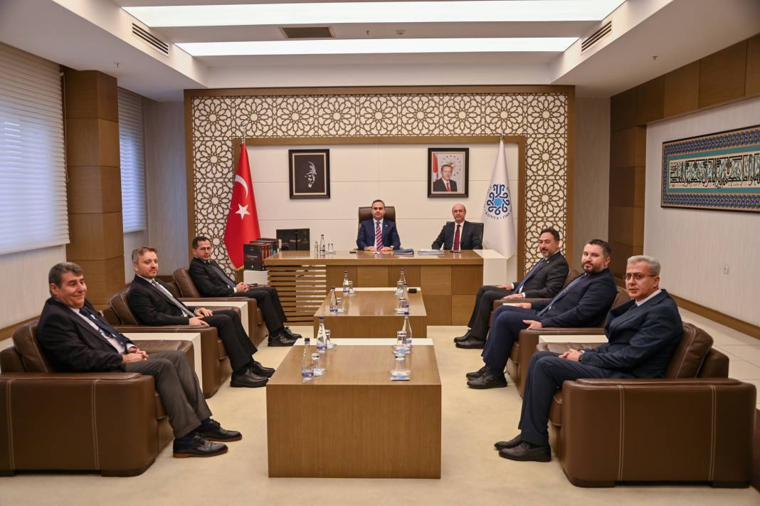 Sanayi ve Teknoloji Bakanı Kacır’ı Selçuklu Belediyesi ağırladı 10